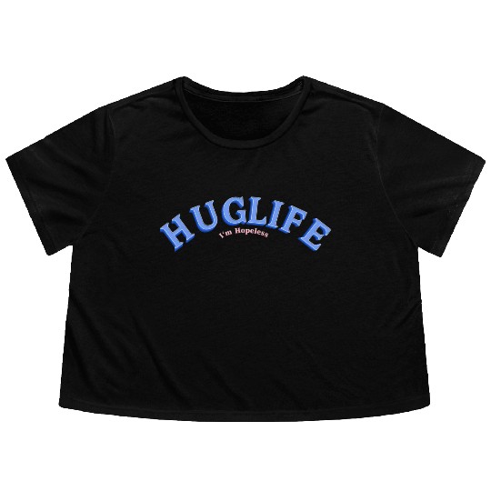 Hug Life Flowy Cropped Tees