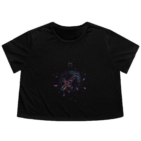 Sagittarius Zodiac Astrology Sagittarius Zodiac As Flowy Cropped Tees
