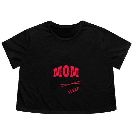 Breastfeeding Mom Mama Normalized Awareness Flowy Cropped Tees