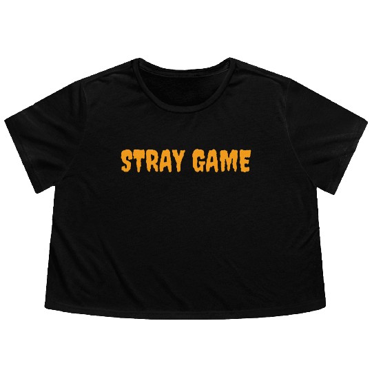 stray video game, stray cat game, stray game Flowy Cropped Tees