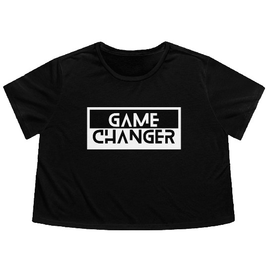 The Game Changer Flowy Cropped Tees