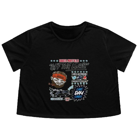 Baker Mayfield Essential Flowy Cropped Tees