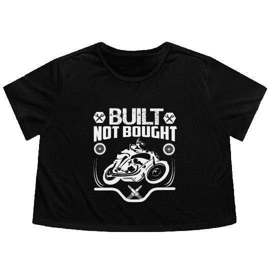 Built Not Bought Flowy Cropped Tees