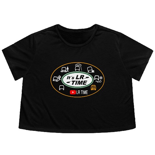 LR Time Cubs Flowy Cropped Tees