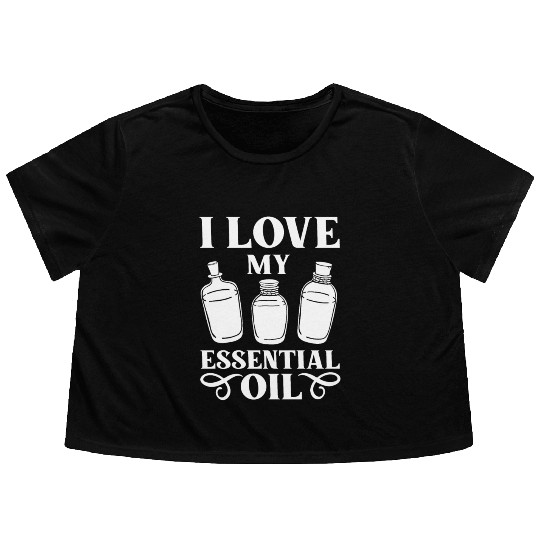 Essential Oil Diffuser Peppermint Aromatherapy Flowy Cropped Tees