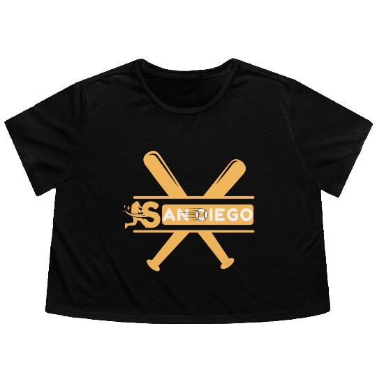 san diego Flowy Cropped Tees