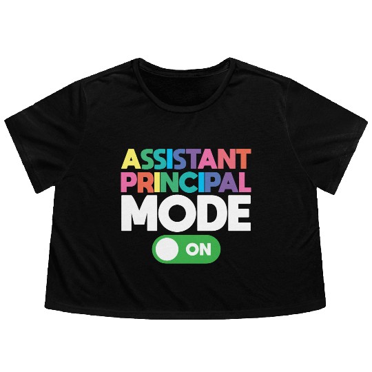 Assistant Principal Flowy Cropped Tees