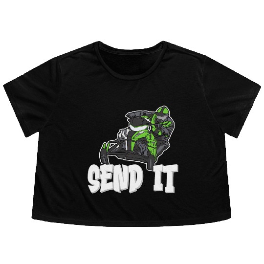 Extreme Gonna Send It Flowy Cropped Tees