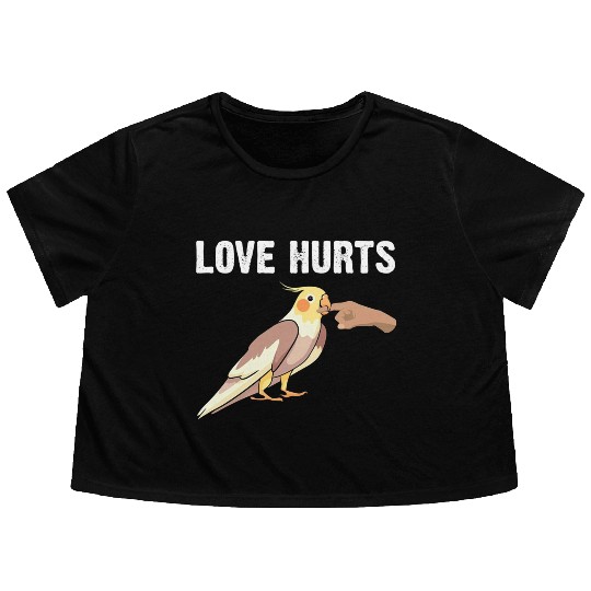 Love Hurts Flowy Cropped Tees