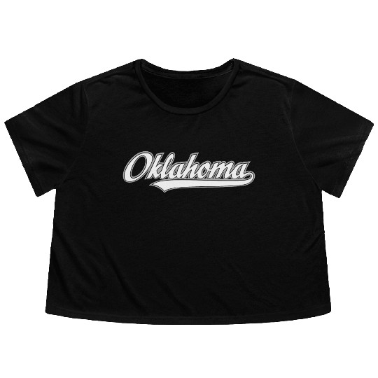 Oklahoma Flowy Cropped Tees