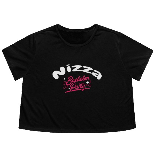 Bachelor Party Flowy Cropped Tees Nizza Pre Wedding