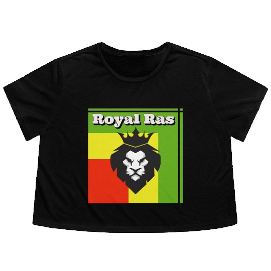 ROYAL RAS LION Flowy Cropped Tees