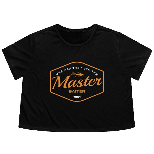 Fishing - Master Baiter Flowy Cropped Tees
