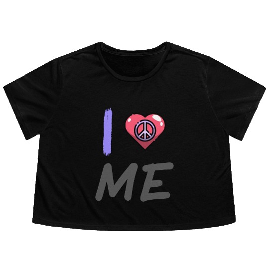 I Love Me 8 Flowy Cropped Tees