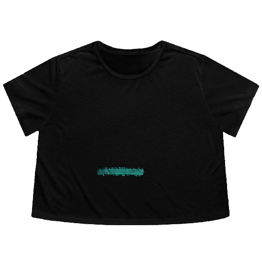 Installing Optimistic People Happiness Positive Flowy Cropped Tees