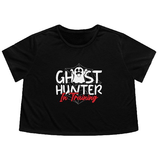 Ghost Hunters, Ghosts, Ghost, Ghost hunting Flowy Cropped Tees
