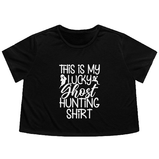 Ghost Hunters, Ghosts, Ghost, Ghost hunting Flowy Cropped Tees