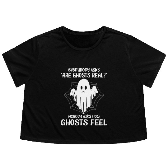 Ghost Hunters, Ghosts, Ghost, Ghost hunting Flowy Cropped Tees