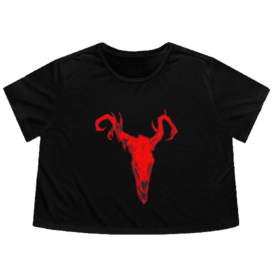 Wendigo Flowy Cropped Tees