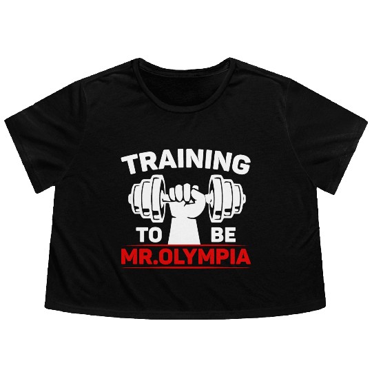 Gym Training Flowy Cropped Tees