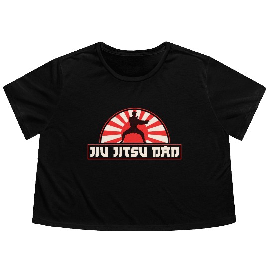 Brazilian Jiu Jitsu MMA Bjj Hugger Flowy Cropped Tees