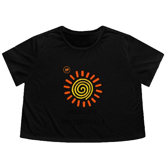 HEALTH POTENTIALS Flowy Cropped Tees