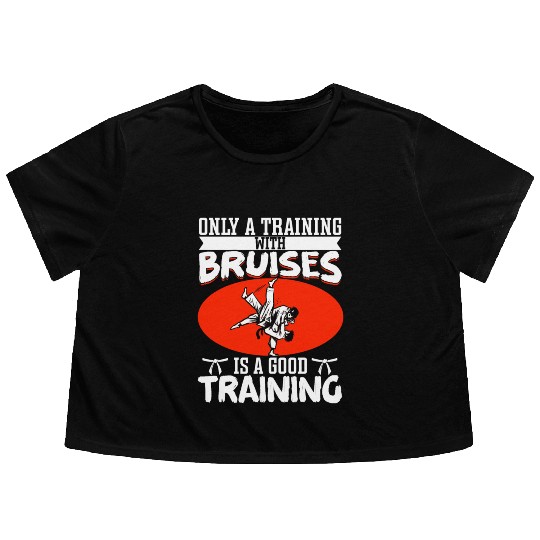 Brazilian Jiu Jitsu MMA Bjj Hugger Flowy Cropped Tees