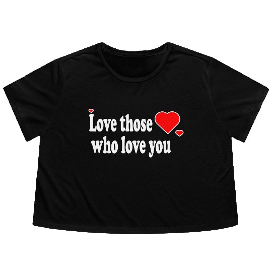 life quotes Flowy Cropped Tees