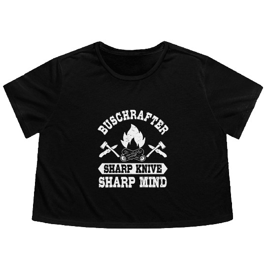 Proud Bushcraft Flowy Cropped Tees
