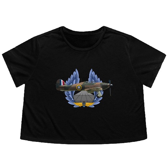 Hurricane Flowy Cropped Tees