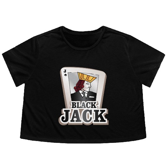 Black Jack Gentlemen Flowy Cropped Tees