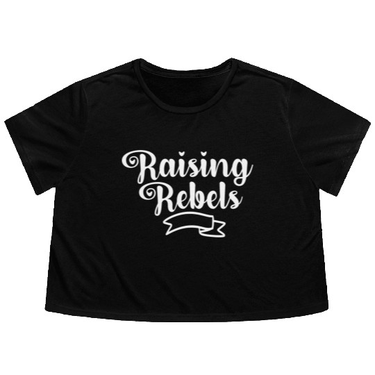 Raising Rebels Flowy Cropped Tees