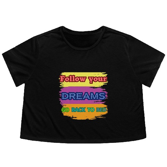 "Designing Your Destiny: Embrace Your Passion. Flowy Cropped Tees