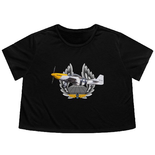 P-51 Flowy Cropped Tees