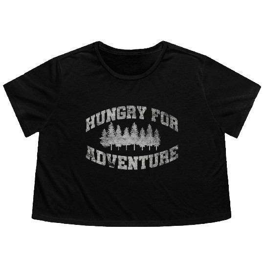 Hungry For Adventure Trail Running Marathon And Flowy Cropped Tees