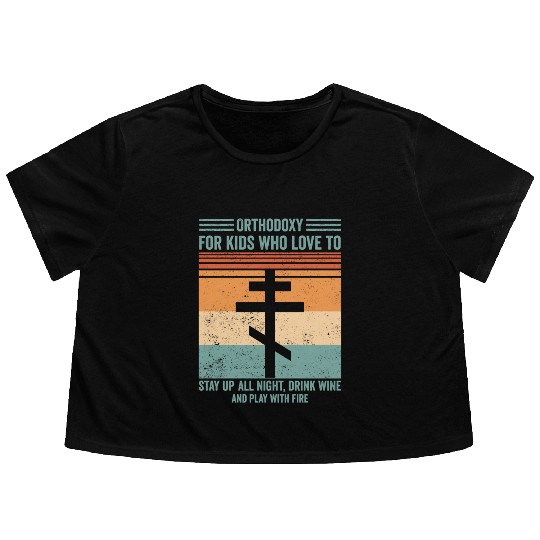 Orthodoxy Orthodox Flowy Cropped Tees
