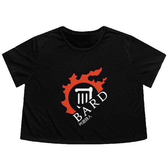 Bard For Warriors Of Light Darkness Flowy Cropped Tees