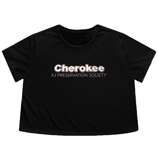 Cherokee Xj Preservation Society Flowy Cropped Tees