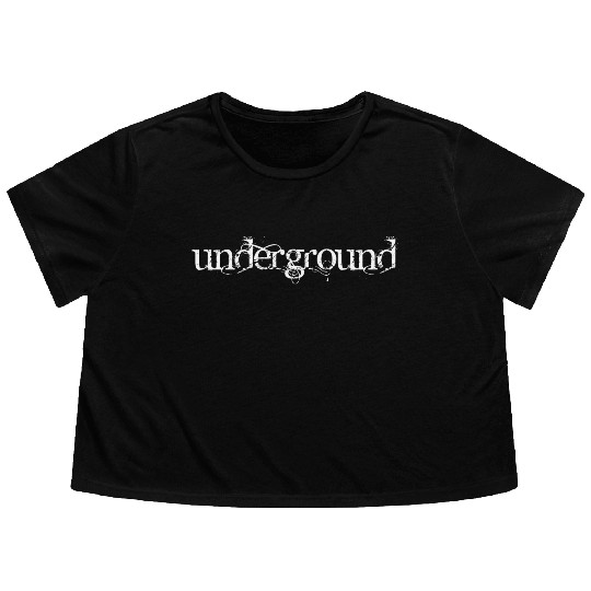 Underground Flowy Cropped Tees
