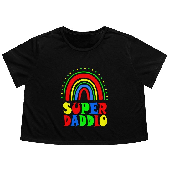 Super Daddio Flowy Cropped Tees