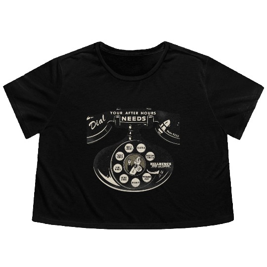 Vintage St. Louis Liquor Store Flowy Cropped Tees