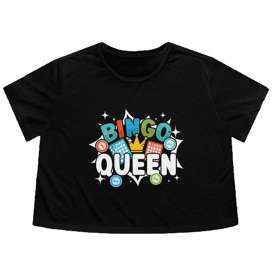 Bingo Player Bingo Flowy Cropped Tees