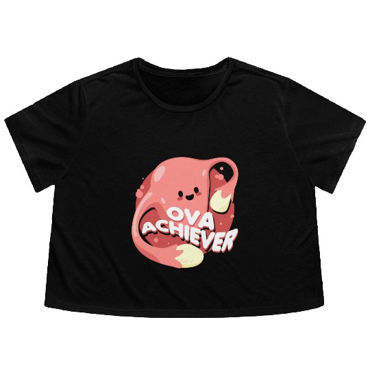 Ova Achiever For Warriors Or Patients Flowy Cropped Tees