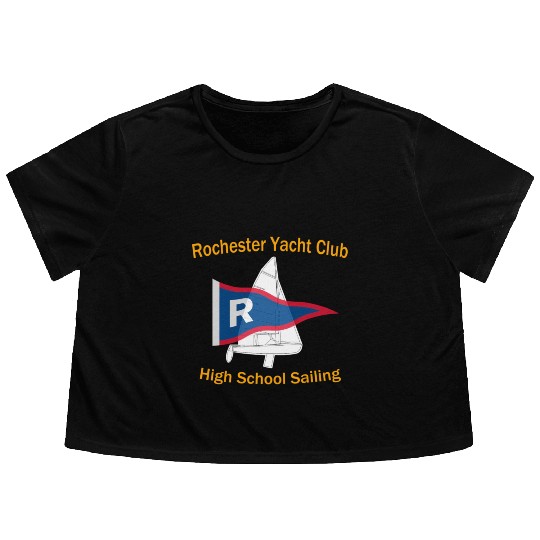 West Irondequoit Ryc High School Sailing Flowy Cropped Tees