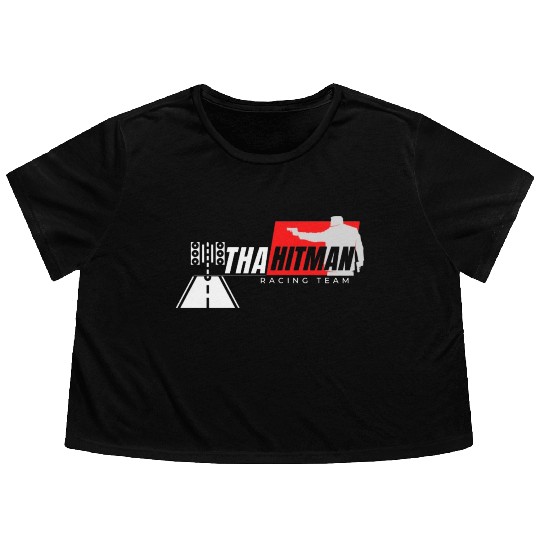 Tha Hitman Racing Team Flowy Cropped Tees