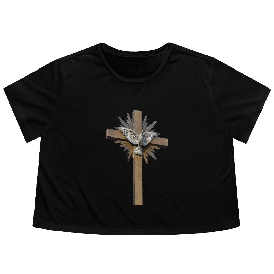 Easter Sunday Flowy Cropped Tees