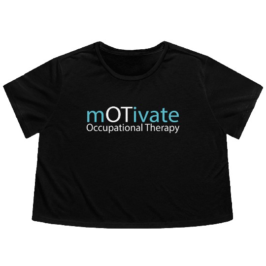Occupational Therapy Flowy Cropped Tees
