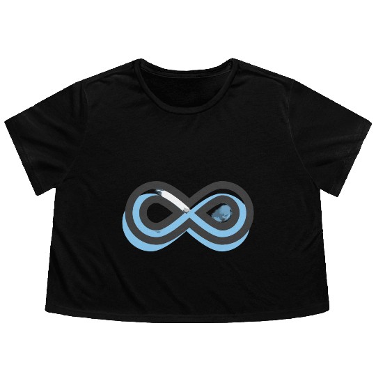 Hawkeye Flowy Cropped Tees