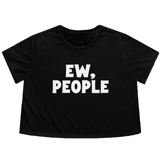 Ew People Flowy Cropped Tees