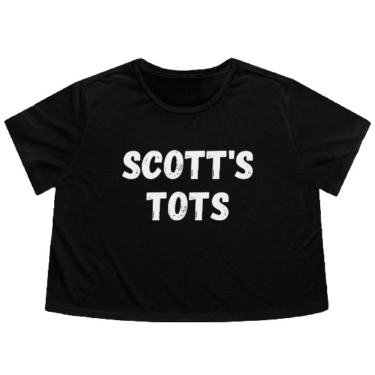Scott'S Tots Office Flowy Cropped Tees